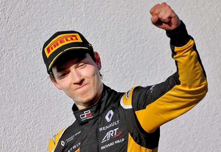 GP3 racer Jack Aitken, ART, Renault Formula 1 academy