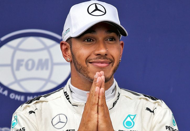 Lewis Hamilton, Mercedes, Italian Grand Prix qualifying