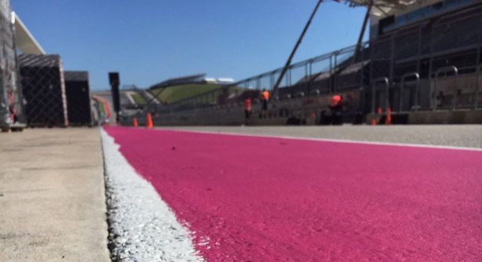 The US GP goes pink for Breast Cancer Awareness Month