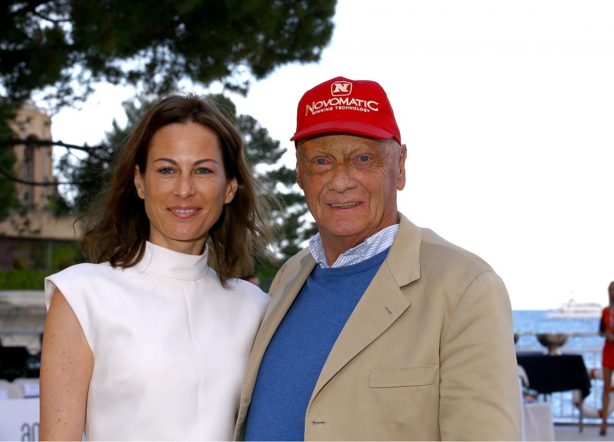 Niki Lauda says he would no longer be with us today without his wife Brigit...