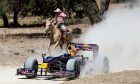 Red Bull takes on the local competition in the Wild West ahead of the 2017 United States Grand Prix