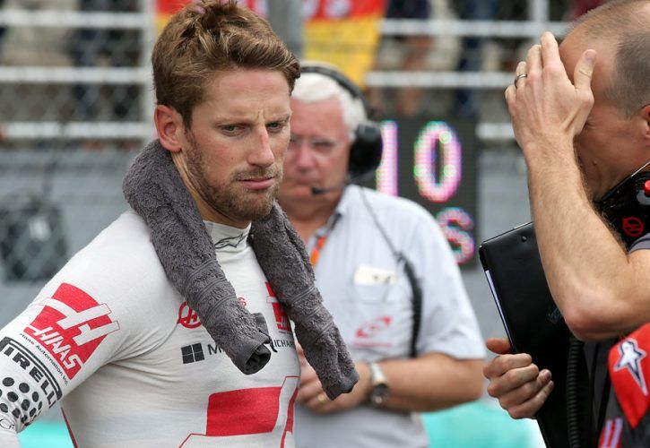 Romain Grosjean, Haas F1 Team, Malaysian Grand Prix