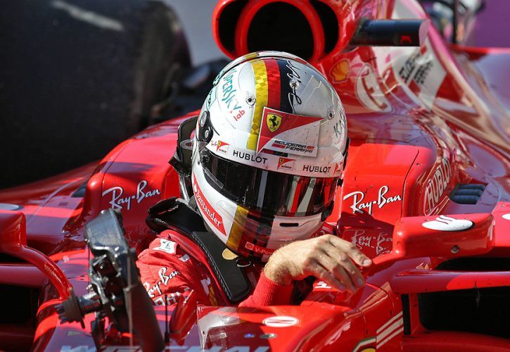 Sebastian Vettel, Ferrari, United States Grand Prix