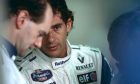 Adrian Newey and Artyon Senna at Williams, 1994