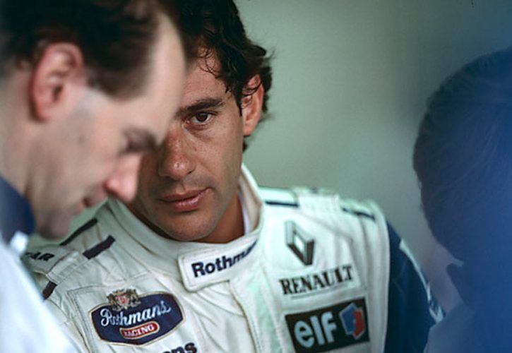 Adrian Newey and Artyon Senna at Williams, 1994