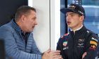 Jos Verstappen and his son Max Verstappen, Red Bull Racing