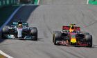 Lewis Hamilton (Mercedes) and Max Verstappen (Red Bull), 2017 Brazilian Grand Prix