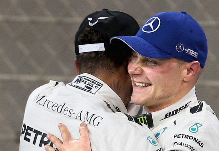 Valtteri Bottas, Lewis Hamilton, Mercedes, Abu Dhabi Grand Prix