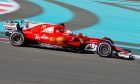 Sebastian Vettel, Ferrari, Yas Marina test, Pirelli