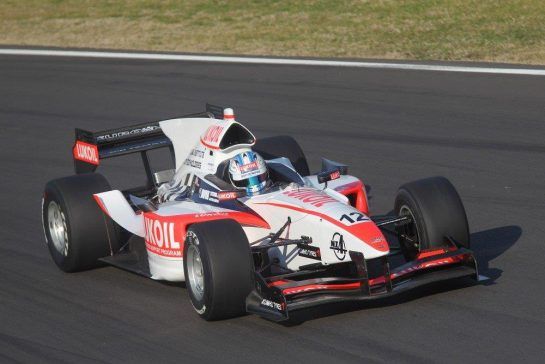Sirotkin raced in Auto GP in 2012, and became the series youngest winner when he triumphed in Valencia. ©AutoGP