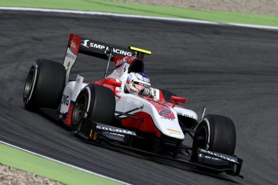 Sirotkin remained in GP2  for the 2016 season but moved to front-running outfit ART Grand Prix. Over the summer, he clinched two consecutive wins, at the Hungaroring and at Hockenheim. ©WRI2