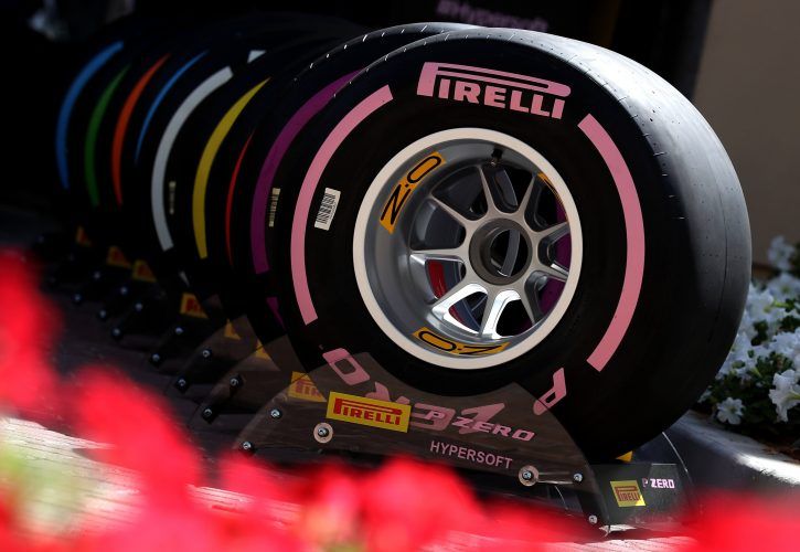 Pirelli tyres atmosphere. Yas Marina Circuit.