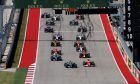Start of the 2017 United States Grand Prix