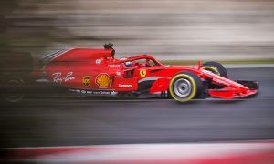 Vettel leads the way on chilly second day of testing
