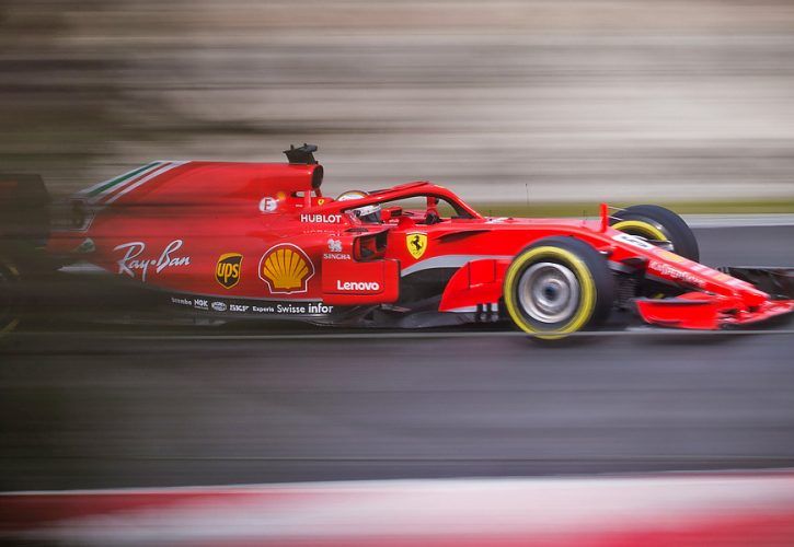 Sebastian Vettel (GER) Ferrari SF71H