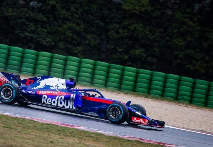 Pierre Gasly of France and Scuderia Toro Rosso
