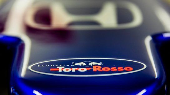 Detail of the new STR13 during the filming day in MIsano, Italy on February 21, 2017