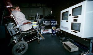 Stephen Hawking: a loyal Williams supporter
