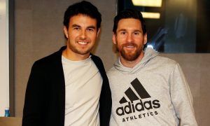 Perez pays Messi and Nou Camp a visit