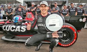 Wicked lap puts Wickens on top in IndyCar!
