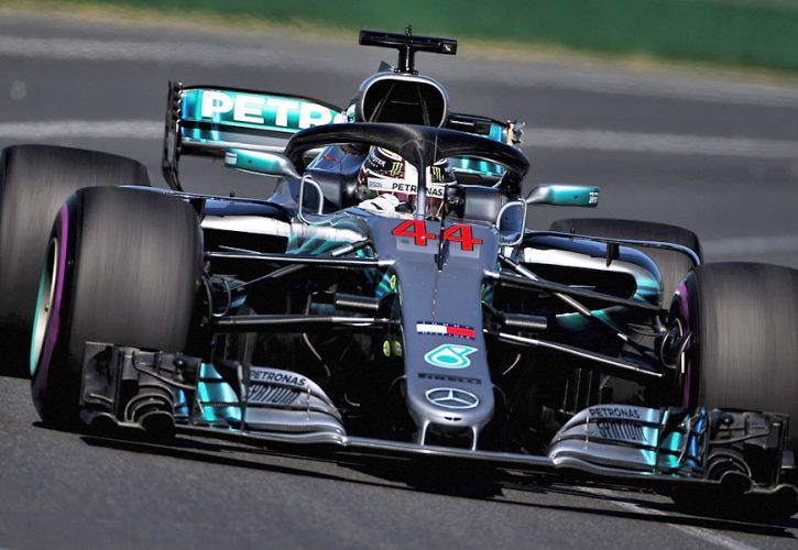 Lewis Hamilton (GBR) Mercedes AMG F1 W09