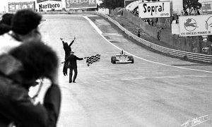 Lauda enjoys maiden F1 win and 50th Ferrari triumph