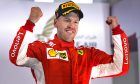 Bahrain Grand Pric winner Sebastian Vettel (GER) Scuderia Ferrari