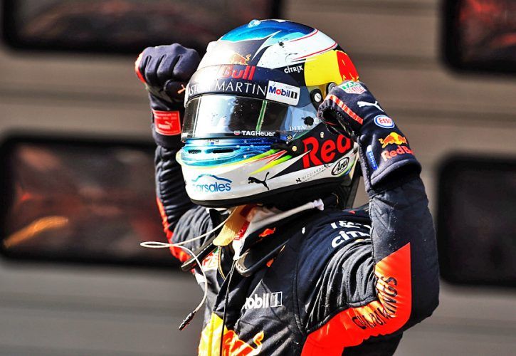 Chinese Grand Prix Race winner Daniel Ricciardo (AUS) Red Bull Racing