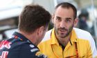 Cyril Abiteboul (FRA), Renault Sport F1 Managing Director. Christian Horner (GB), sporting director, Red Bull Racing.