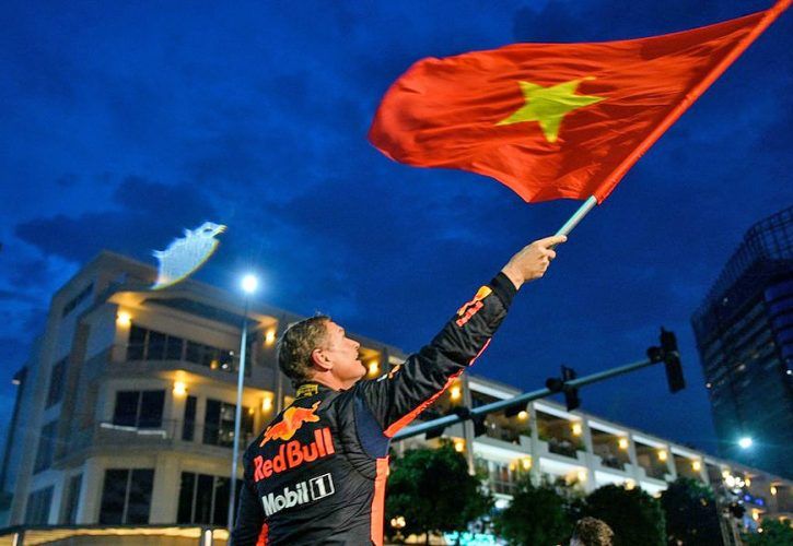 Red Bull demonstration run in Vietnam - May 2018