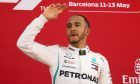 panish Grand Prix winner Lewis Hamilton (Mercedes)