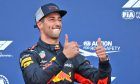 Daniel Ricciardo (AUS) Red Bull Racing RB14 gets pole position for Monaco Grand Prix