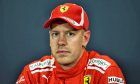 Sebastian Vettel (GER) Ferrari in the FIA Press Conference. 26.05.2018.