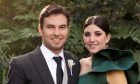 Force India driver Sergio Perez marries his fiancée Carla on Friday, June 1 2018.