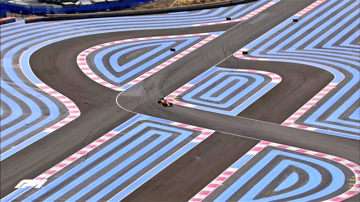 Racing Lines And Confusing Lines At Paul Ricard