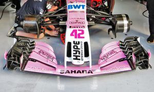 Force India on brink of running new front wing