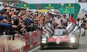 Alonso, Nakajima and Buemi win Le Mans for Toyota!