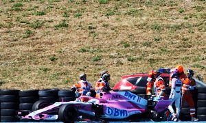 Force India hit with big fine following Perez wheel loss