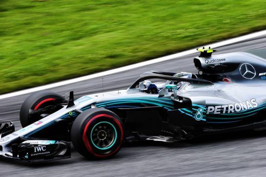 Valtteri Bottas (FIN) Mercedes AMG F1 W09.
29.06.2018. Formula 1 World Championship, Rd 9, Austrian Grand Prix, Spielberg, Austria, Practice Day.
- www.xpbimages.com, EMail: requests@xpbimages.com - copy of publication required for printed pictures. Every used picture is fee-liable. © Copyright: Bearne / XPB Images