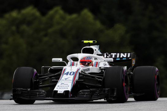 Robert Kubica (POL) Williams FW41 Reserve and Development Driver.
29.06.2018. Formula 1 World Championship, Rd 9, Austrian Grand Prix, Spielberg, Austria, Practice Day.
- www.xpbimages.com, EMail: requests@xpbimages.com - copy of publication required for printed pictures. Every used picture is fee-liable. © Copyright: Charniaux / XPB Images