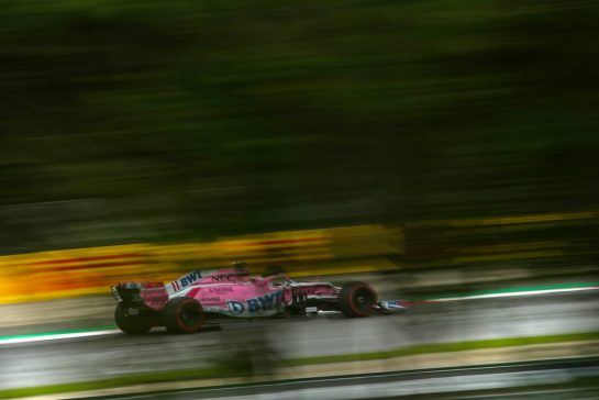 Sergio Perez (MEX) Sahara Force India F1  
29.06.2018. Formula 1 World Championship, Rd 9, Austrian Grand Prix, Spielberg, Austria, Practice Day.
- www.xpbimages.com, EMail: requests@xpbimages.com - copy of publication required for printed pictures. Every used picture is fee-liable. © Copyright: Charniaux / XPB Images