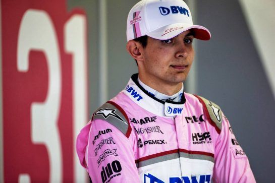 Esteban Ocon (FRA) Sahara Force India F1 Team.
29.06.2018. Formula 1 World Championship, Rd 9, Austrian Grand Prix, Spielberg, Austria, Practice Day.
- www.xpbimages.com, EMail: requests@xpbimages.com - copy of publication required for printed pictures. Every used picture is fee-liable. © Copyright: Batchelor / XPB Images