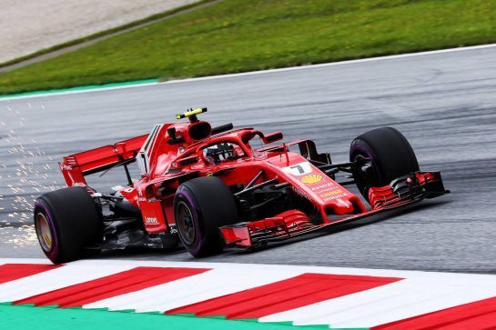 Kimi Raikkonen (FIN) Ferrari SF71H.
29.06.2018. Formula 1 World Championship, Rd 9, Austrian Grand Prix, Spielberg, Austria, Practice Day.
- www.xpbimages.com, EMail: requests@xpbimages.com - copy of publication required for printed pictures. Every used picture is fee-liable. © Copyright: Photo4 / XPB Images