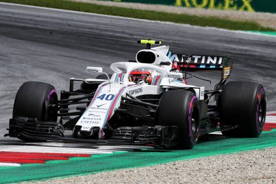 Robert Kubica (POL) Williams FW41 Reserve and Development Driver.
29.06.2018. Formula 1 World Championship, Rd 9, Austrian Grand Prix, Spielberg, Austria, Practice Day.
- www.xpbimages.com, EMail: requests@xpbimages.com - copy of publication required for printed pictures. Every used picture is fee-liable. © Copyright: Photo4 / XPB Images