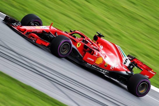 Sebastian Vettel (GER) Ferrari SF71H.
29.06.2018. Formula 1 World Championship, Rd 9, Austrian Grand Prix, Spielberg, Austria, Practice Day.
- www.xpbimages.com, EMail: requests@xpbimages.com - copy of publication required for printed pictures. Every used picture is fee-liable. © Copyright: Bearne / XPB Images
