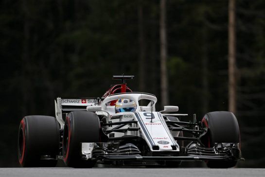Marcus Ericsson (SWE) Sauber F1 Team 
29.06.2018. Formula 1 World Championship, Rd 9, Austrian Grand Prix, Spielberg, Austria, Practice Day.
- www.xpbimages.com, EMail: requests@xpbimages.com - copy of publication required for printed pictures. Every used picture is fee-liable. © Copyright: Charniaux / XPB Images