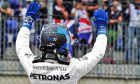 Valtteri Bottas (FIN) Mercedes AMG F1 celebrates his pole position in qualifying parc ferme. 30.06.2018. Formula 1 World Championship, Rd 9, Austrian Grand Prix