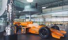 Johnny Rutherford's Indy 500-winning McLaren M16, back at the MTC