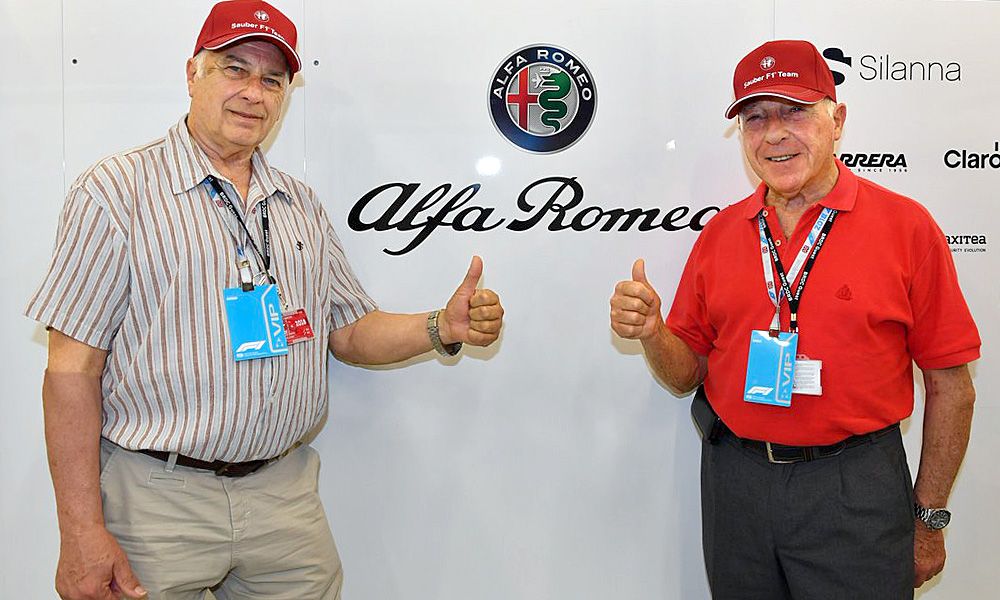 Alfa Romeo Celebrates History With Help From Fangio S Sons