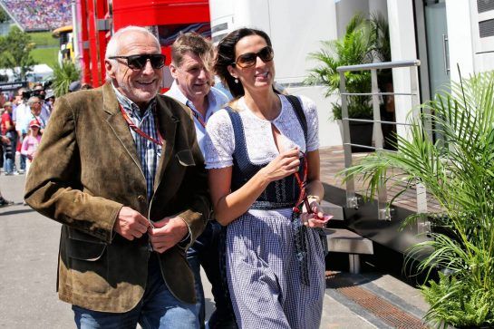 Dietrich Mateschitz (AUT) CEO and Founder of Red Bull.
01.07.2018. Formula 1 World Championship, Rd 9, Austrian Grand Prix, Spielberg, Austria, Race Day.
- www.xpbimages.com, EMail: requests@xpbimages.com - copy of publication required for printed pictures. Every used picture is fee-liable. © Copyright: Batchelor / XPB Images